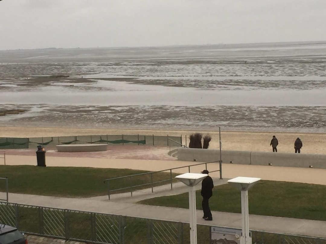 Meeresbrandung, Ferienwohnung 26 Cuxhaven Dış mekan fotoğraf